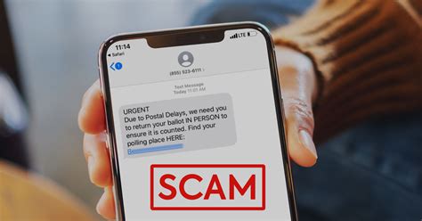 Is voter texting legit or a scam?